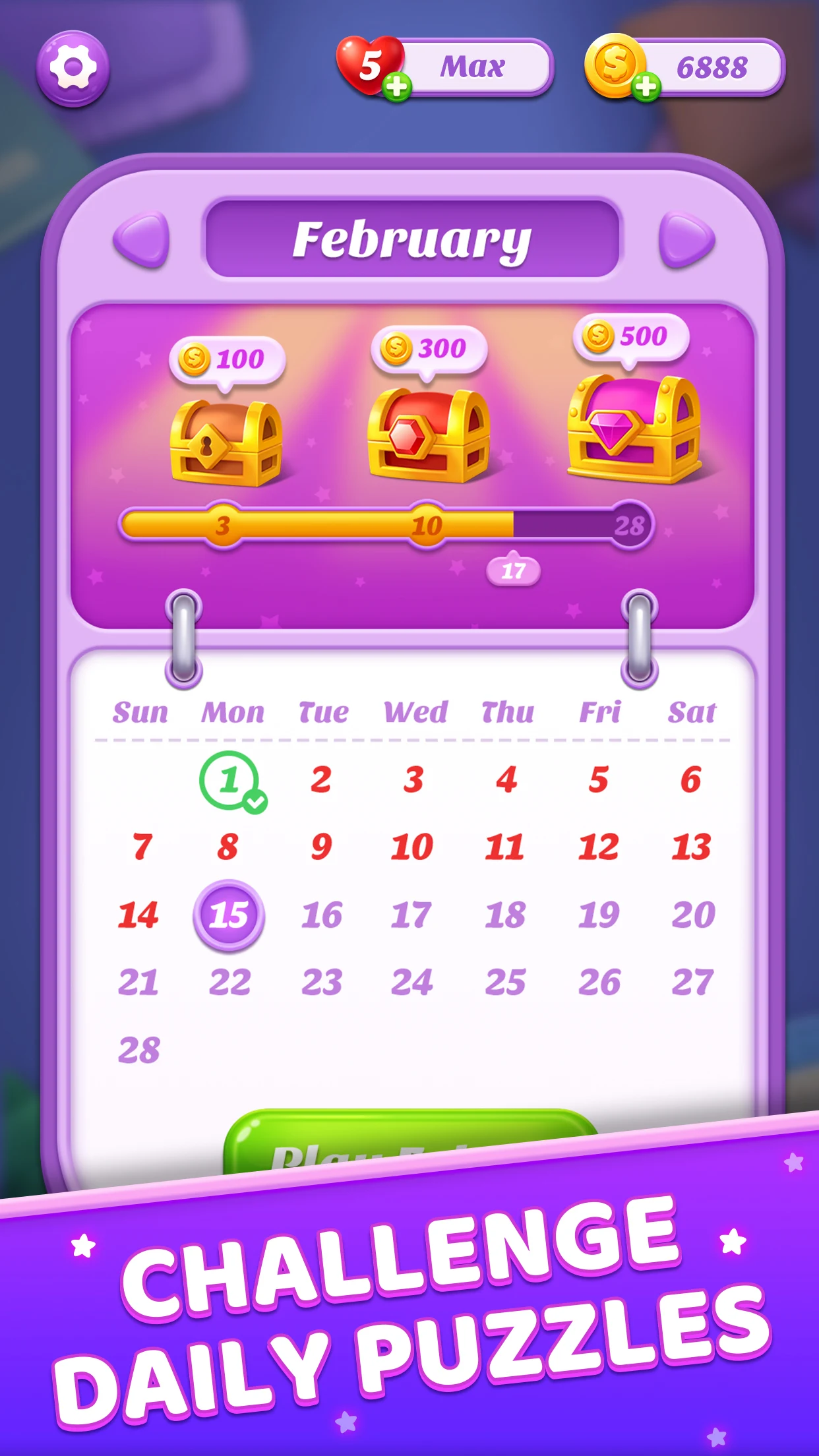 3 Tiles Match screenshot